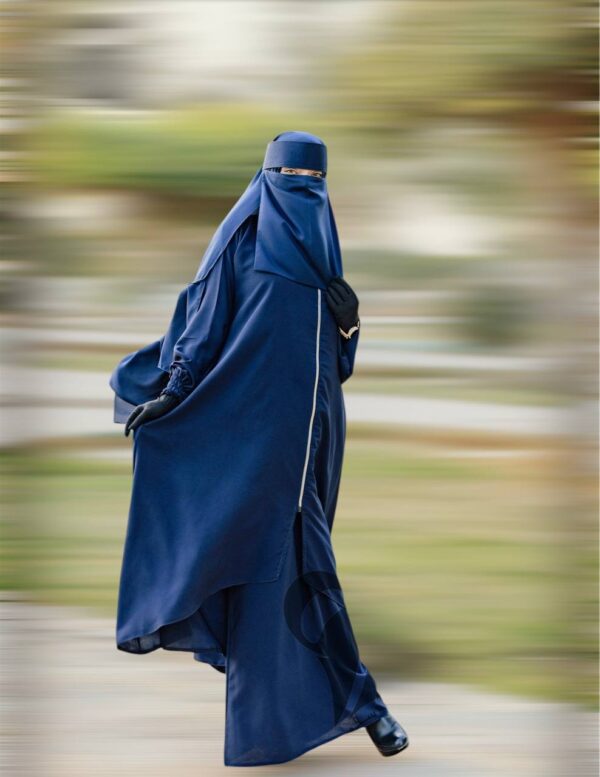 ⁦عباية سحاب 5 قطع بأكمام معصم⁩ - الصورة ⁦7⁩